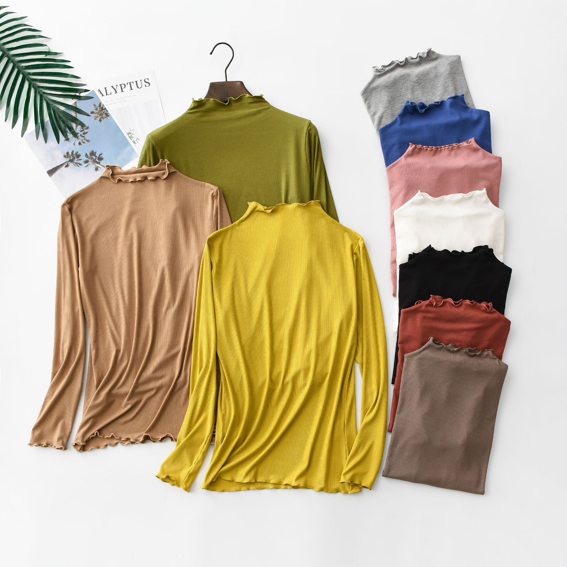 Undershirt Crew Neck - Camisetas de hongos de árbol comestibles
