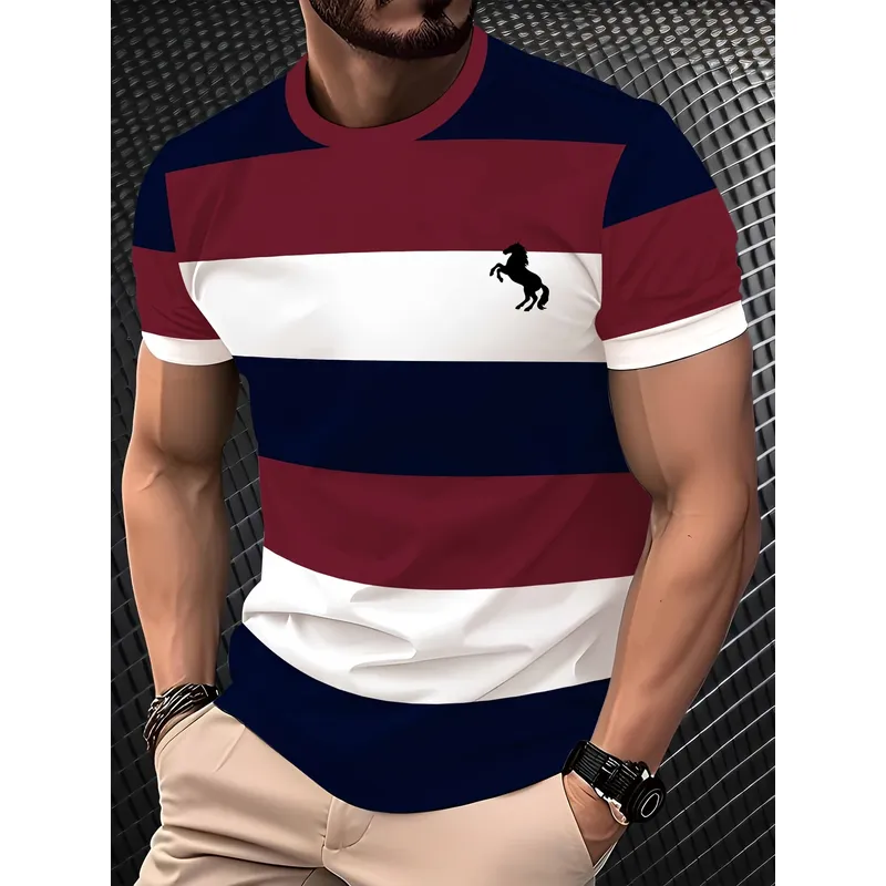 Undershirt Crew Neck - Camiseta de Moda para Hombre, para