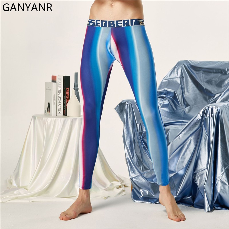 Compression Long Pant - GANYANR-mallas de compresión para hombre, ropa