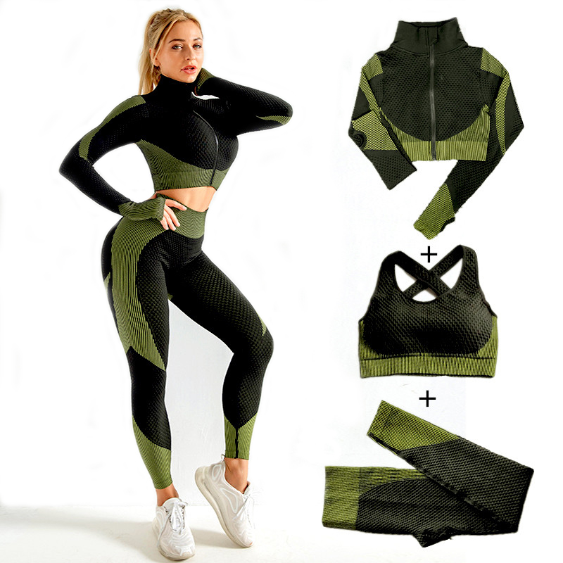 Conjuntos de Yoga sin costuras - Compression Long Pant reseña y precio
