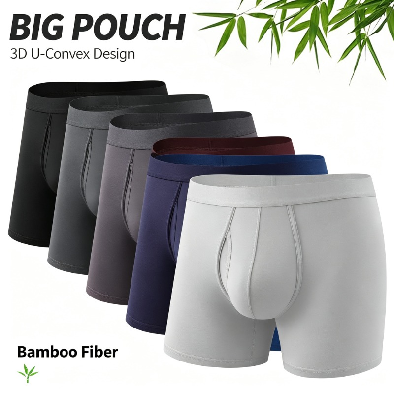 Calzoncillos Boxer de Fibra de - Bamboo Fiber Trunk reseña y precio