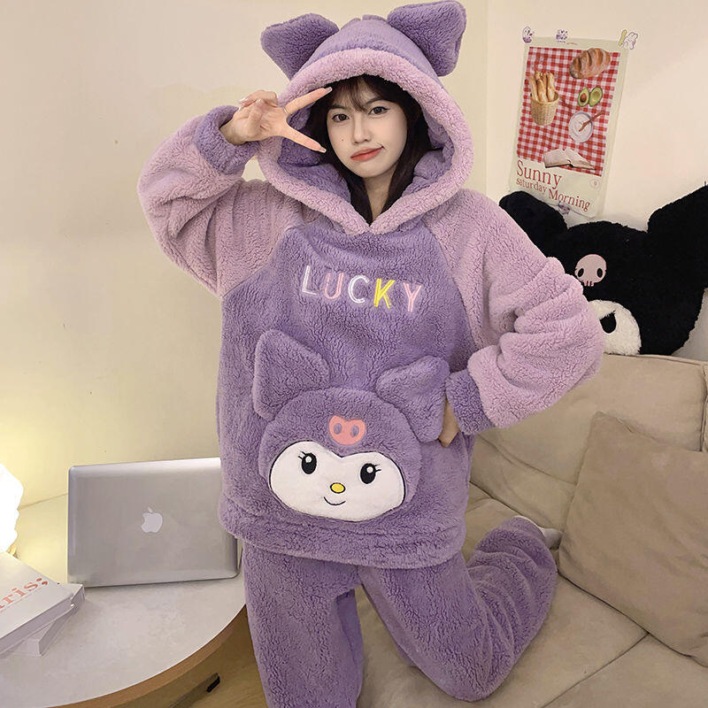 Sanrios Cinnamoroll pijamas de - Thermal Long John reseña y precio